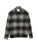 Brushed Checked Overshirt