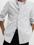 Regular Fit Pure Cotton Flannel Shirt