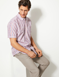Pure Cotton Striped Shirt