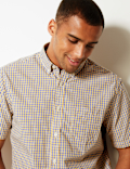Pure Cotton Checked Shirt