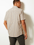 Pure Cotton Checked Shirt