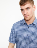 Pure Cotton Checked Shirt