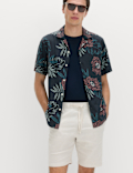Linen Rich Hawaiian Shirt