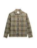 Pure Cotton Check Overshirt