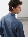 Regular Fit Easy Iron Pure Cotton Jersey Shirt