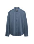 Regular Fit Easy Iron Pure Cotton Jersey Shirt