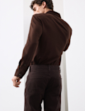 Regular Fit Easy Iron Pure Cotton Jersey Shirt