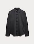 Regular Fit Easy Iron Pure Cotton Jersey Shirt