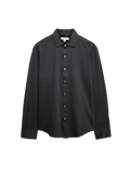 Regular Fit Easy Iron Pure Cotton Jersey Shirt