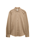 Regular Fit Easy Iron Pure Cotton Jersey Shirt