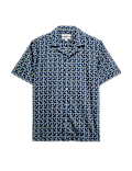 Pure Cotton Geometric Shirt