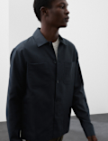 Linen Blend Overshirt