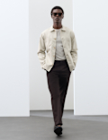 Linen Blend Overshirt