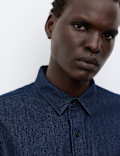 Cotton Rich Denim Shirt