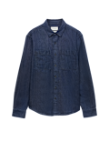 Cotton Rich Denim Shirt