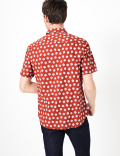 Pure Cotton Shell Print Shirt