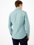 Slim Fit Cotton Stretch Oxford Shirt