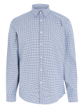 Cotton Rich Gingham Check Oxford Shirt