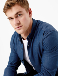 Pure Cotton Denim Shirt