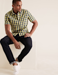 Pure Cotton Checked Shirt