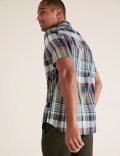 Pure Cotton Checked Shirt