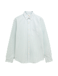 Ultimate Pure Cotton Striped Oxford Shirt