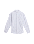 The Ultimate Pure Cotton Striped Oxford Shirt