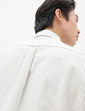Regular Fit Pure Cotton Striped Shirt