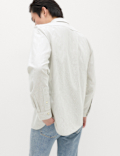 Regular Fit Pure Cotton Striped Shirt