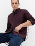 Ultimate Pure Cotton Check Oxford Shirt
