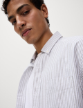 The Ultimate Pure Cotton Striped Oxford Shirt