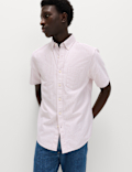 Ultimate Pure Cotton Striped Oxford Shirt