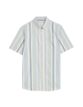 Pure Cotton Striped Oxford Shirt
