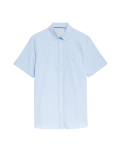 Easy Iron Pure Cotton Oxford Shirt