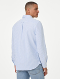 Pure Cotton Striped Oxford Shirt