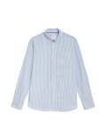 Pure Cotton Striped Oxford Shirt