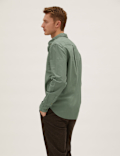 Pure Cotton Oxford Shirt
