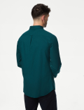 Easy Iron Pure Cotton Oxford Shirt