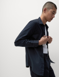 Pure Cotton Diamond Print Shirt