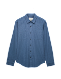 Regular Fit Striped Corduroy Shirt