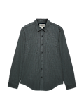 Regular Fit Striped Corduroy Shirt
