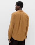 Regular Fit Striped Corduroy Shirt