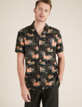 Hawaiian Cuban Collar Shirt