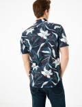 Pure Cotton Floral Shirt