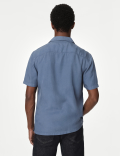 Soft Touch Pure Lyocell Cuban Collar Shirt