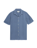 Soft Touch Pure Lyocell Cuban Collar Shirt