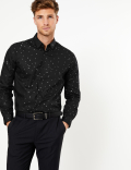 Pure Cotton Star Print Shirt