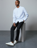Pure Cotton Striped Grandad Shirt