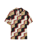 Twill Cuban Collar Shirt