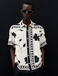Floral Short Sleeve Shirt